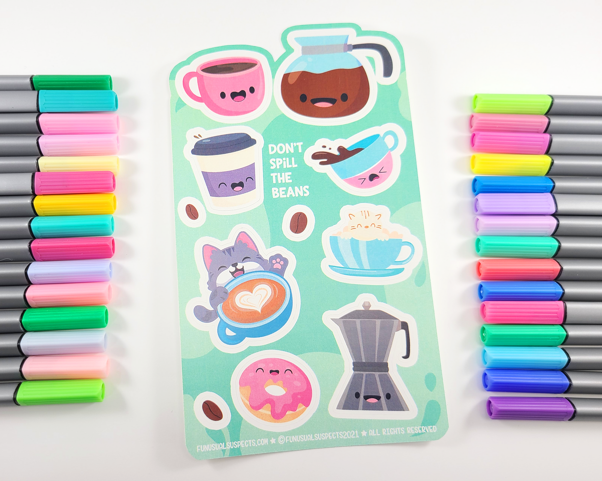 Coffee Sticker Sheet