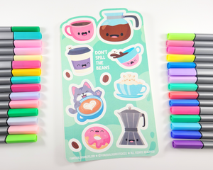 Coffee Sticker Sheet