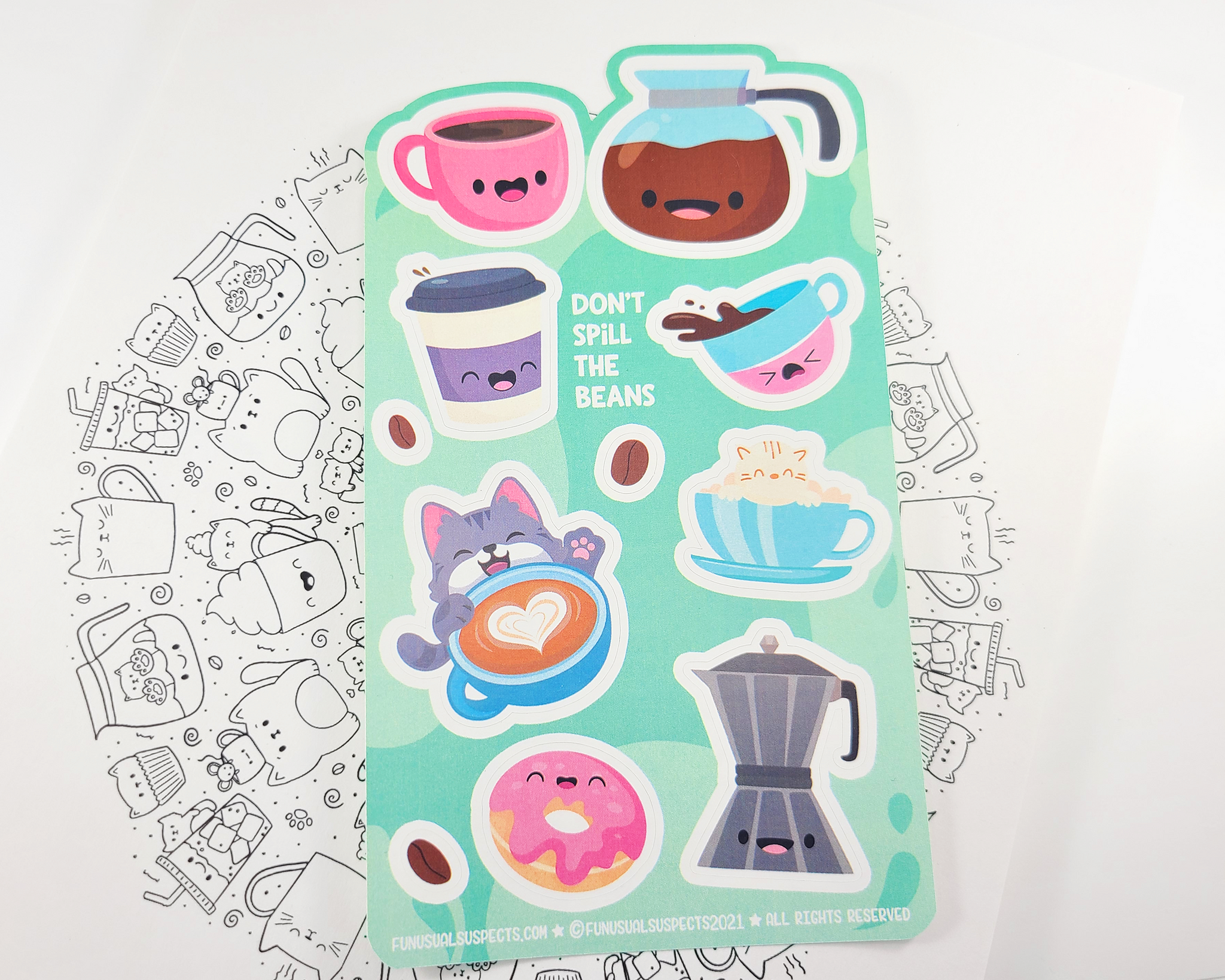 Coffee Sticker Sheet