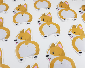 Corgi Butt Sticker
