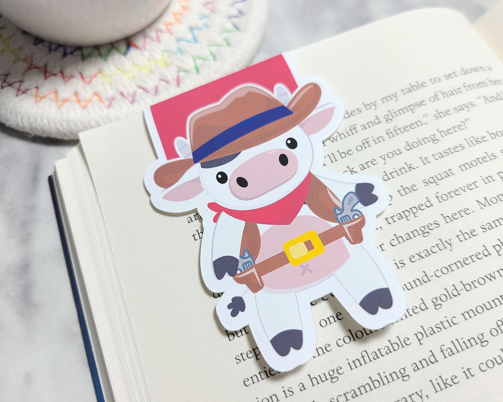 Cowboy Magnetic Bookmark