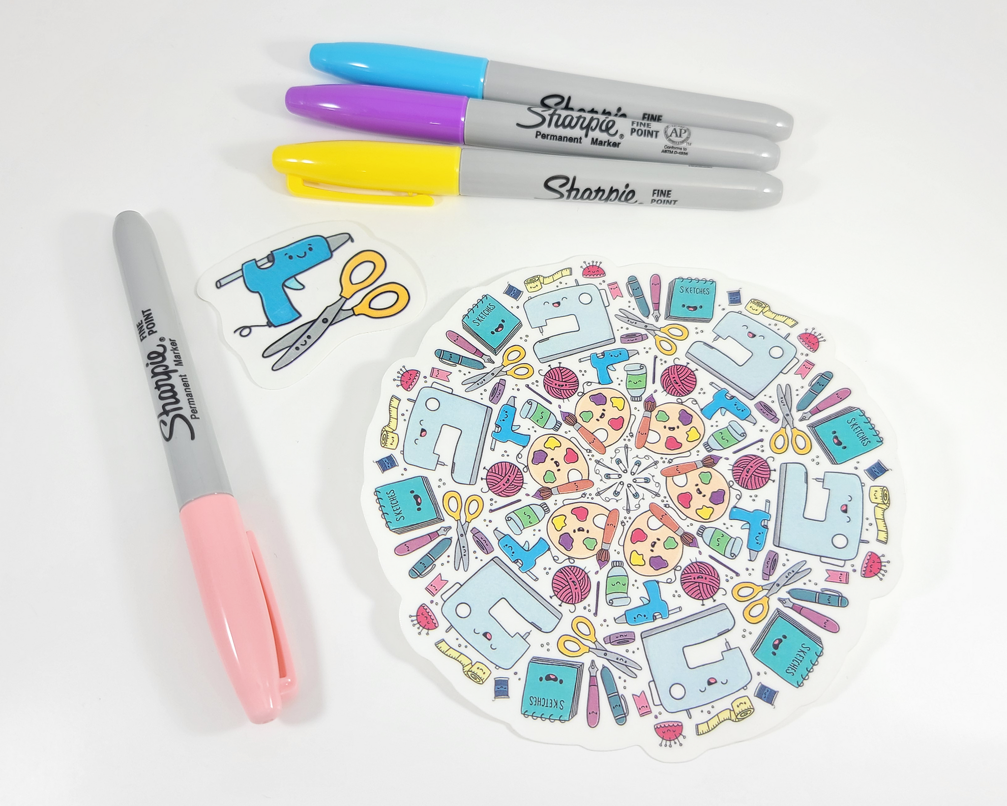 Crafts Mandala Sticker Set