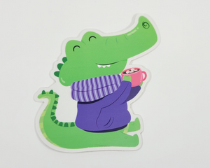 Crocodile Sticker