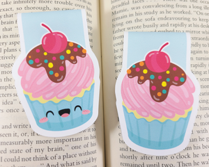 Cupcake Magnetic Bookmark