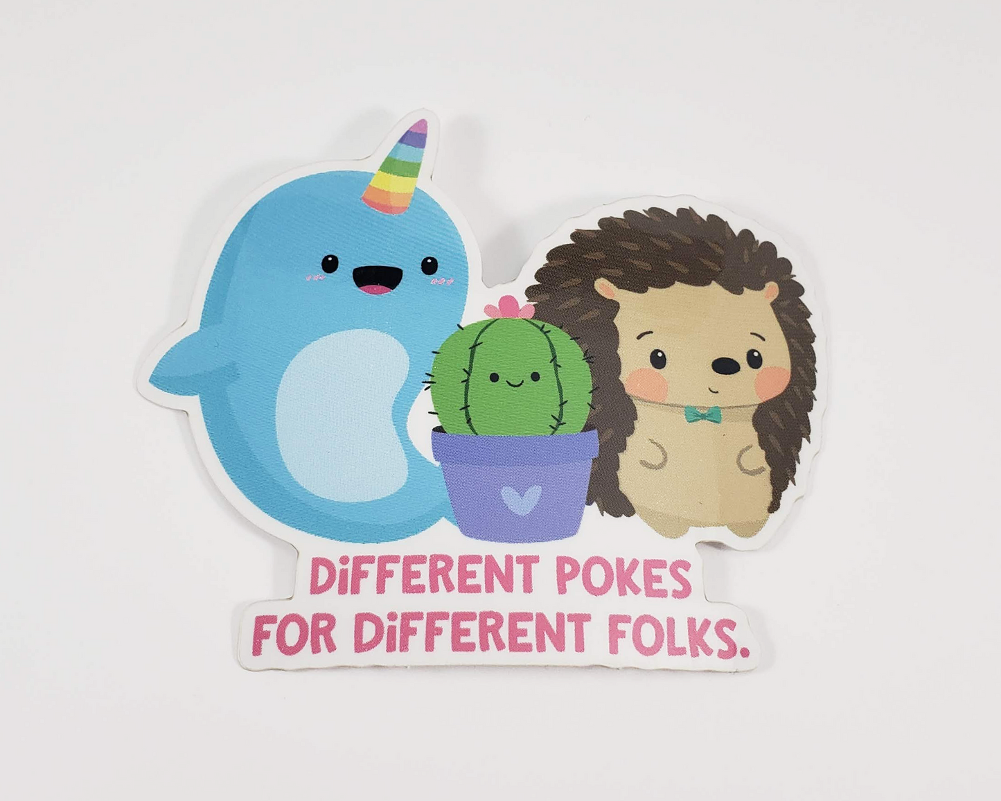 Different Pokes Sticker