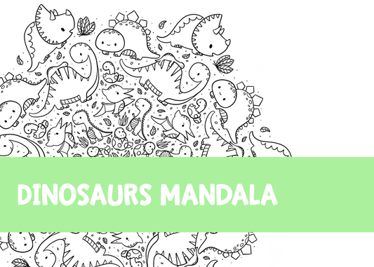 Dinosaurs Coloring Page