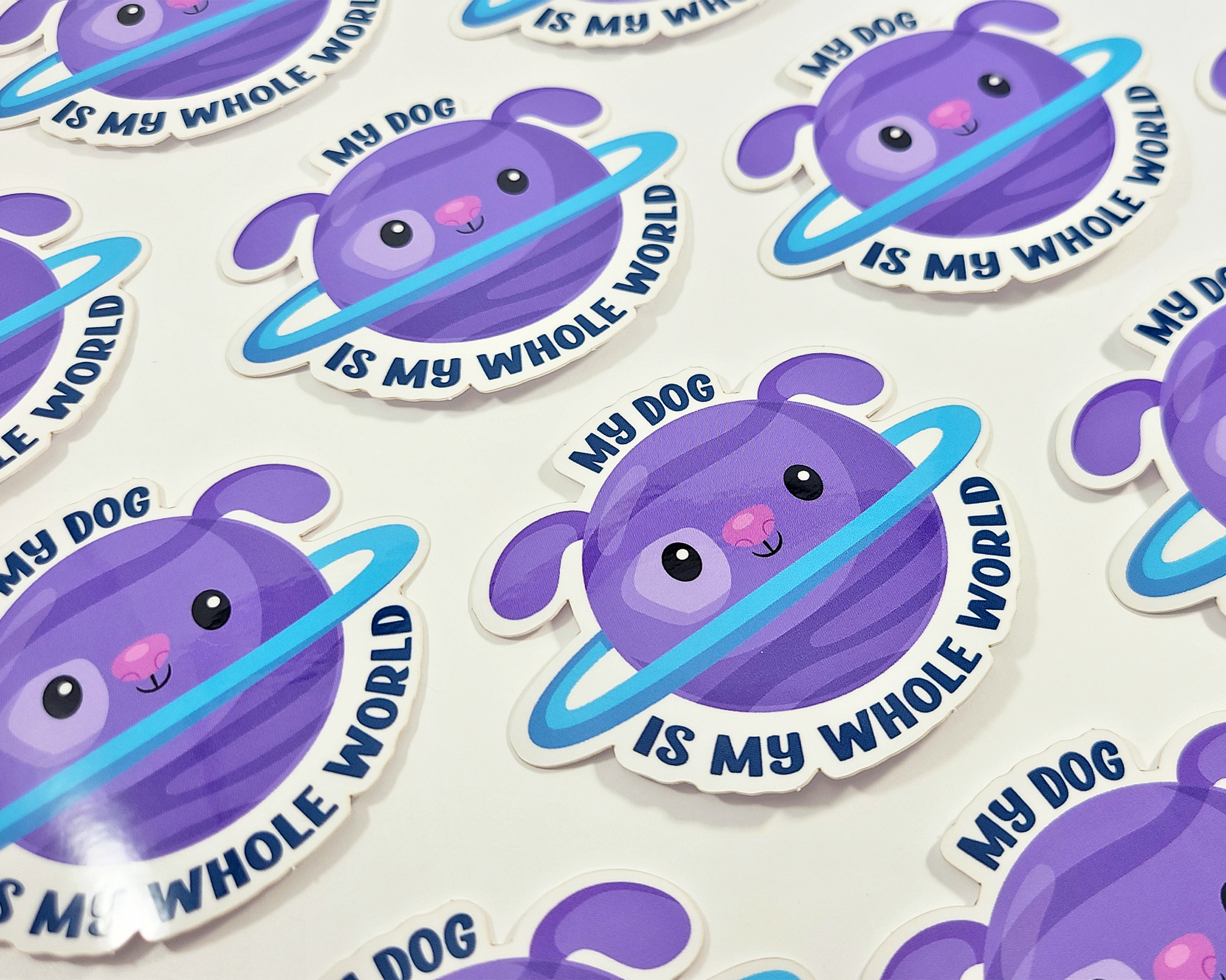 My Dog is my World Sticker