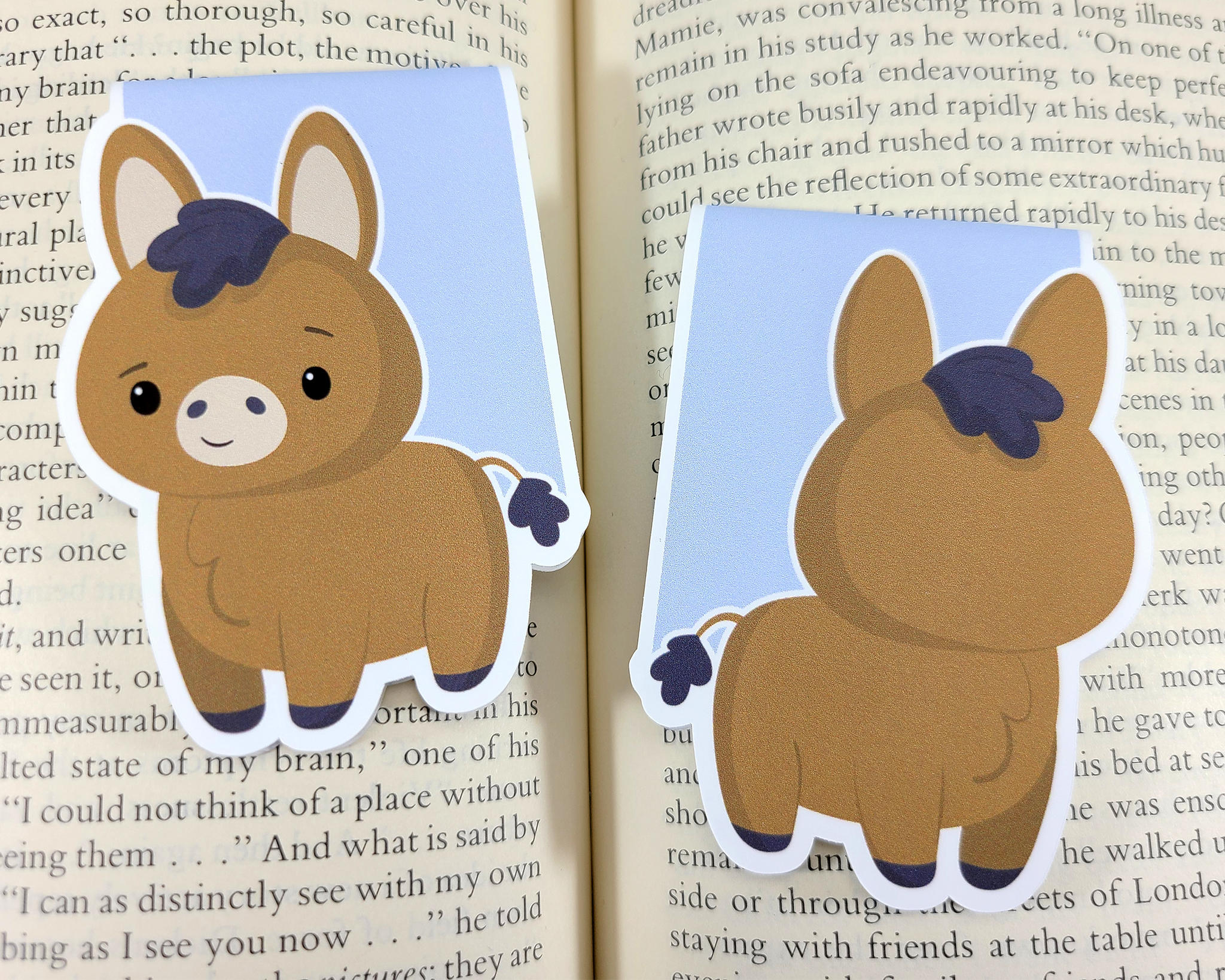 Donkey Magnetic Bookmark