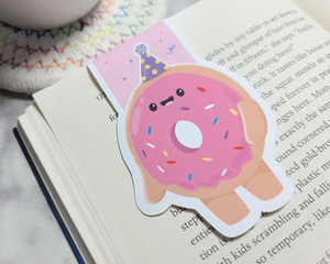 Donut Party Magnetic Bookmark