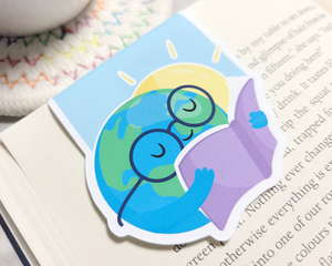 Earth Reading Magnetic Bookmark