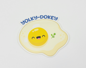 Egg Yolky Dokey Sticker