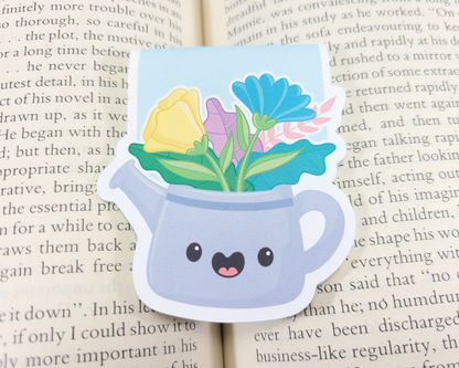 Flower Can Magnetic Bookmark