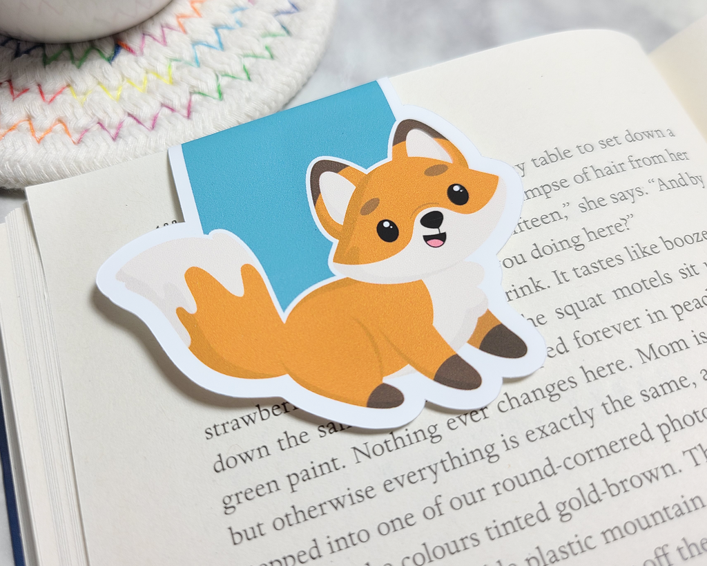 Fox Magnetic Bookmark