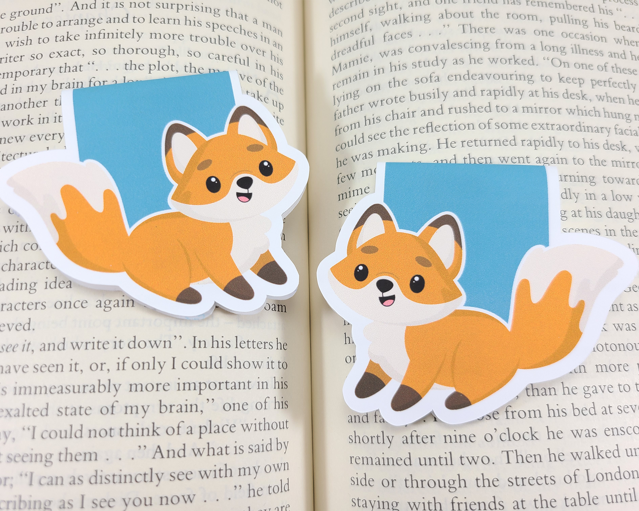 Fox Magnetic Bookmark