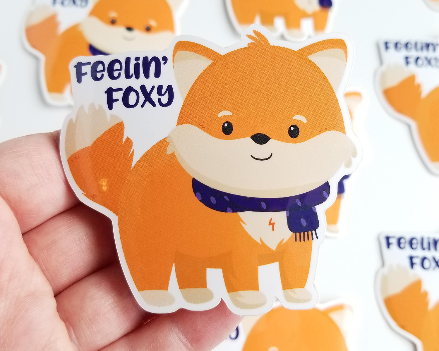 Feelin' Foxy Sticker