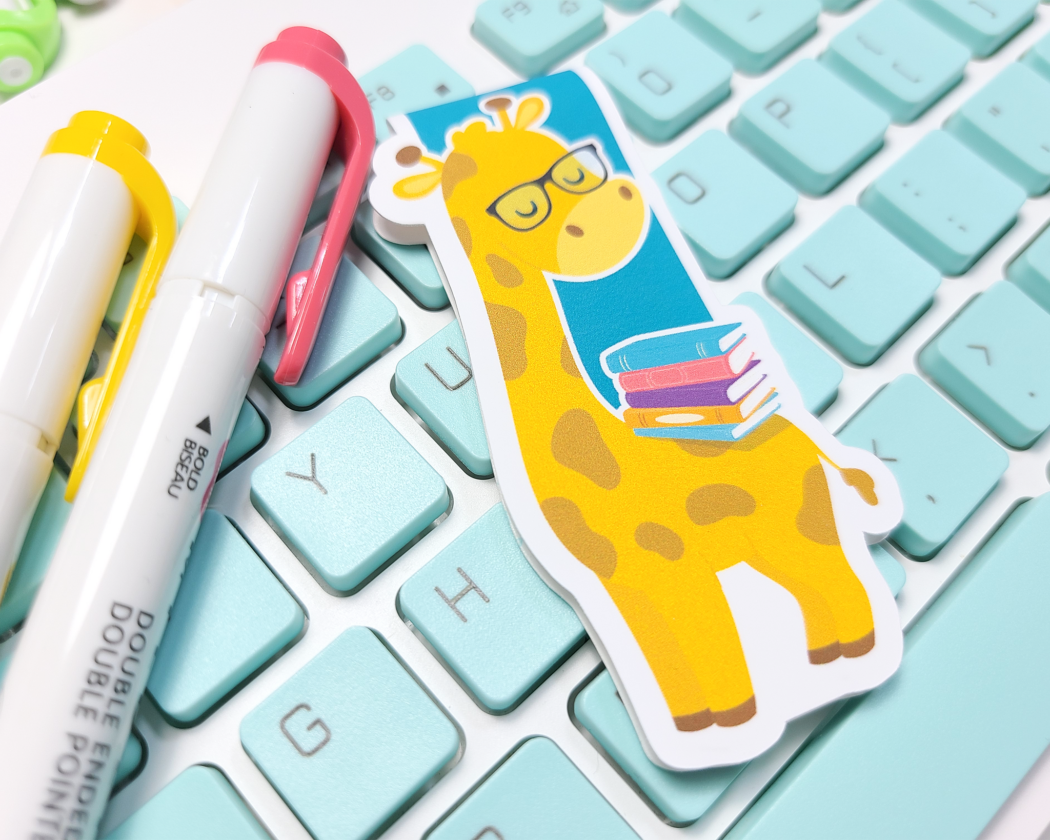 Giraffe Magnetic Bookmark