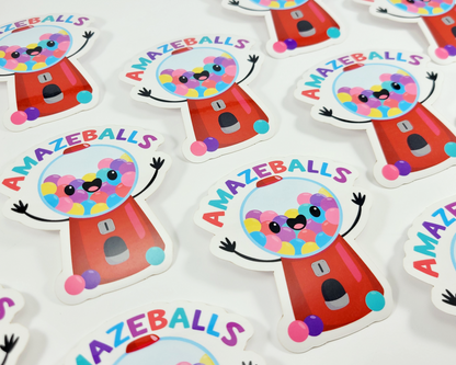 Gumball Machine Sticker