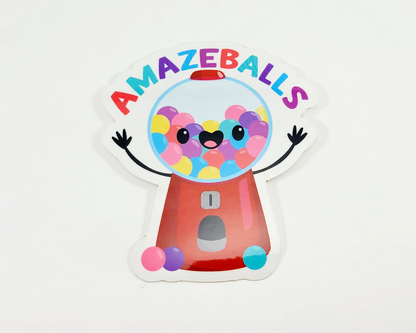 Gumball Machine Sticker