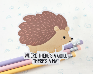 Hedgehog Quill Sticker