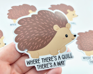 Hedgehog Quill Sticker