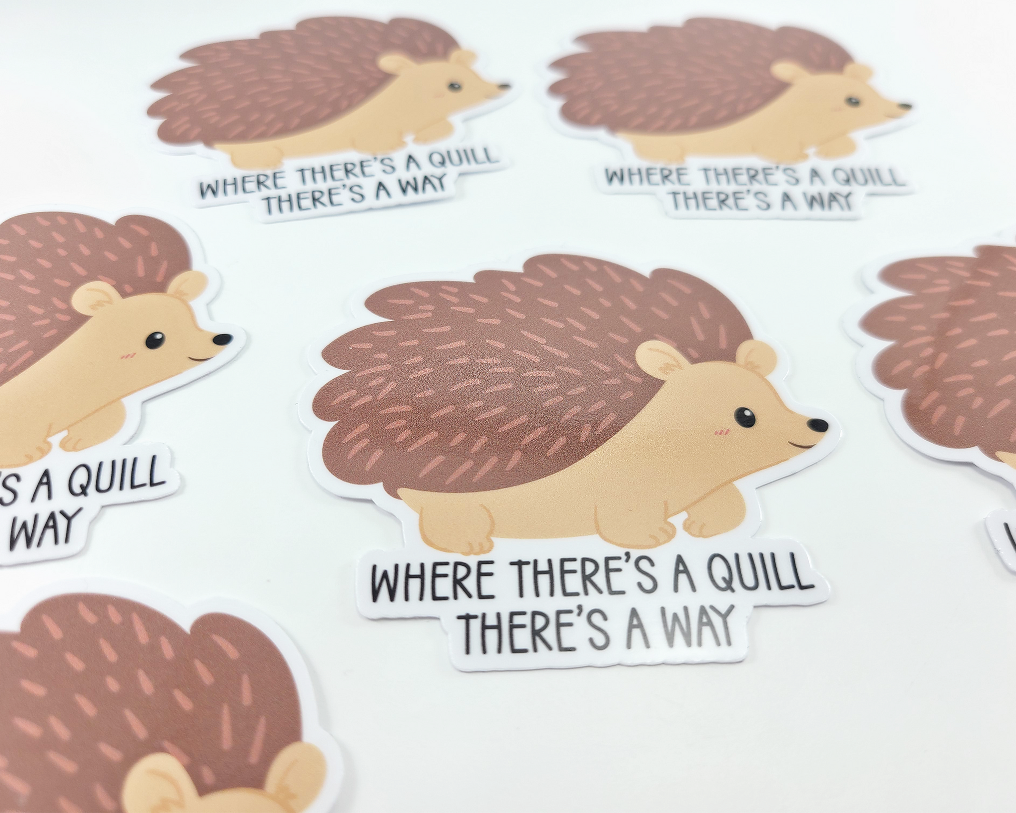 Hedgehog Quill Sticker