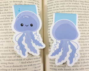 Jellyfish Magnetic Bookmark