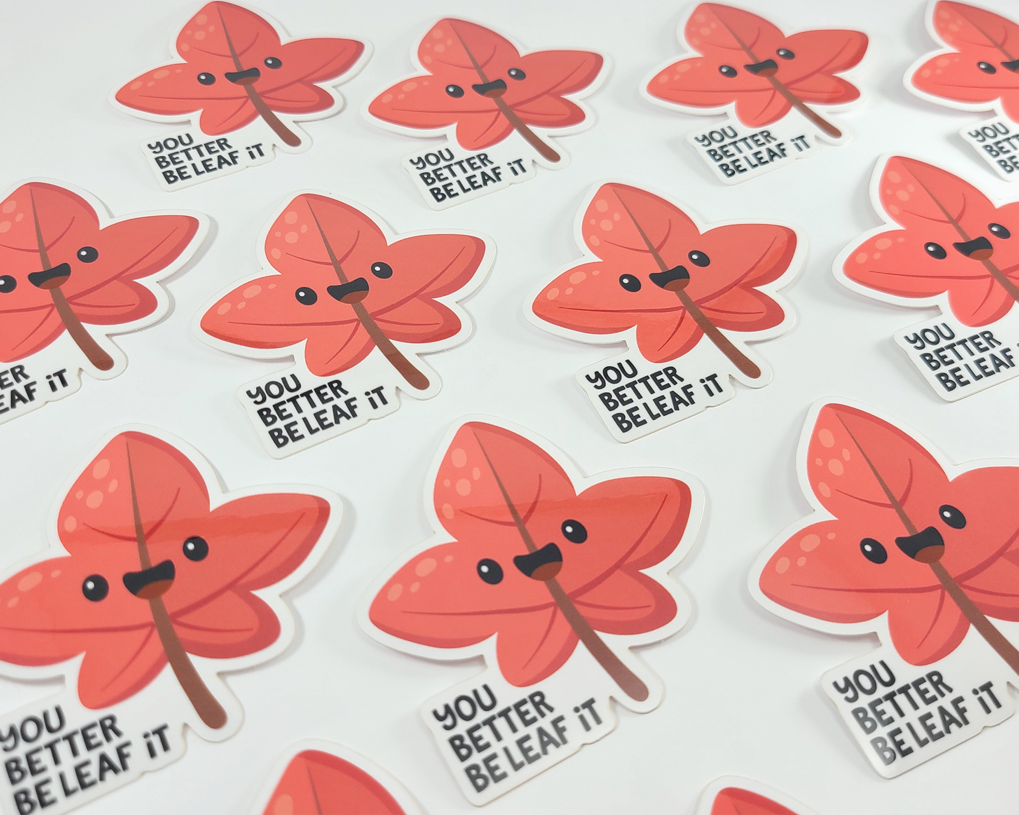 Maple Leaf Sticker
