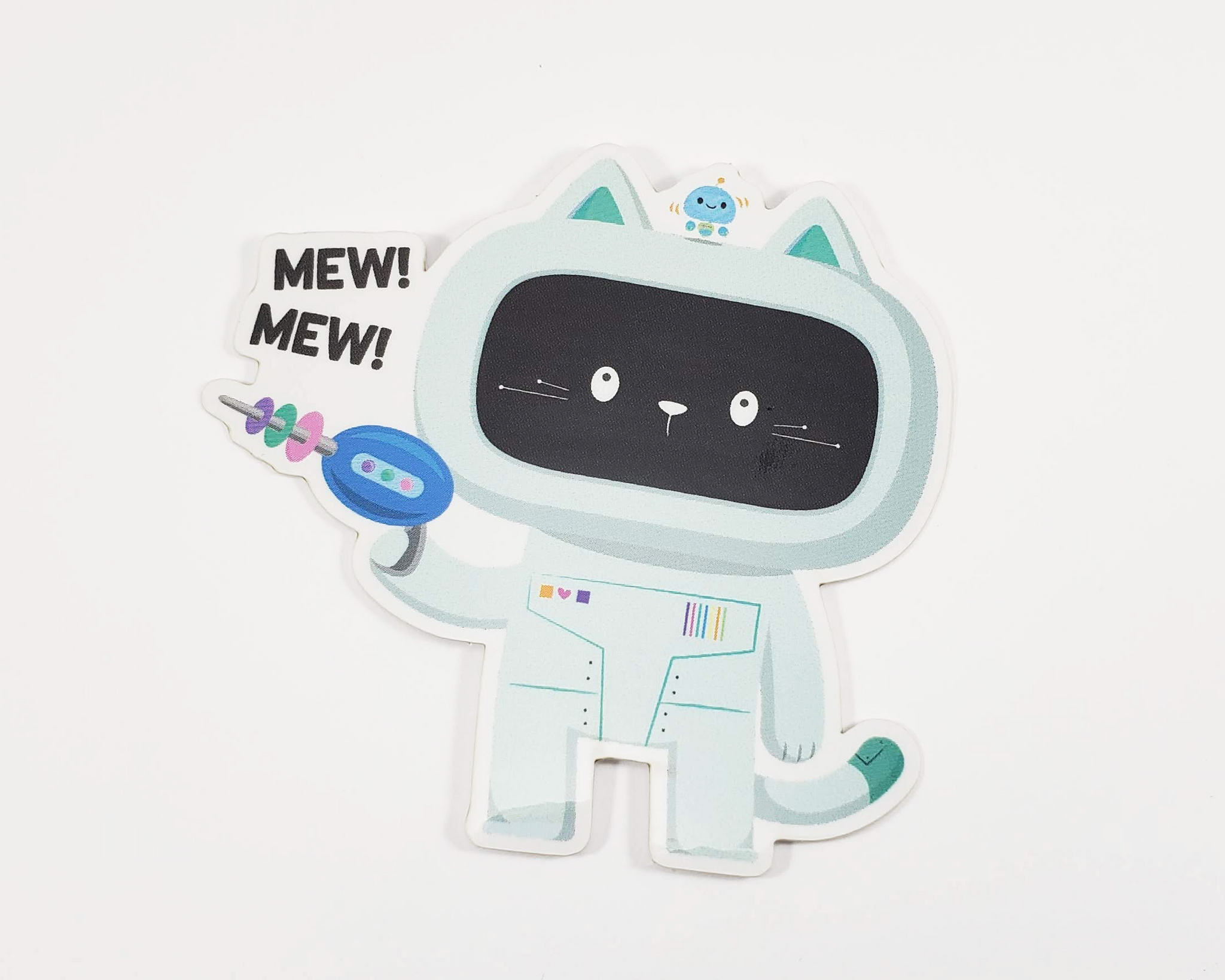 Cat Robot Sticker