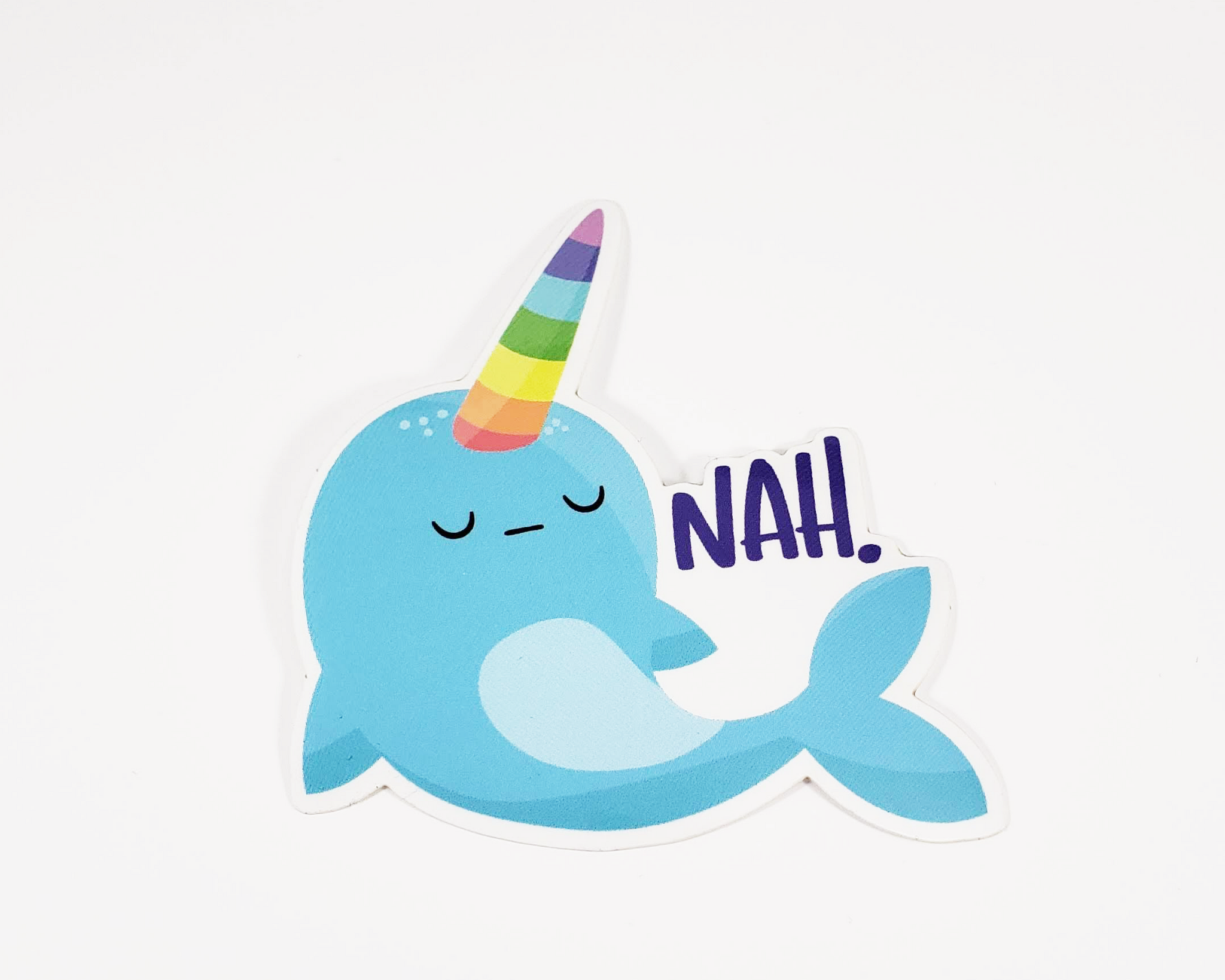 Narwhal Nah Sticker