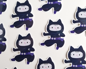Ninja Cat Sticker
