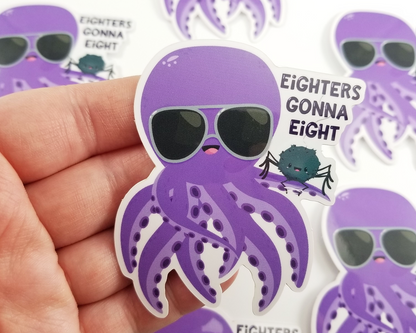 Octopus & Spider Sticker