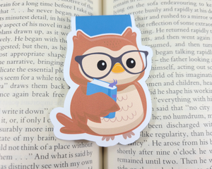 Owl Magnetic Bookmark