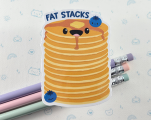 Pancakes Fat Stacks Sticker