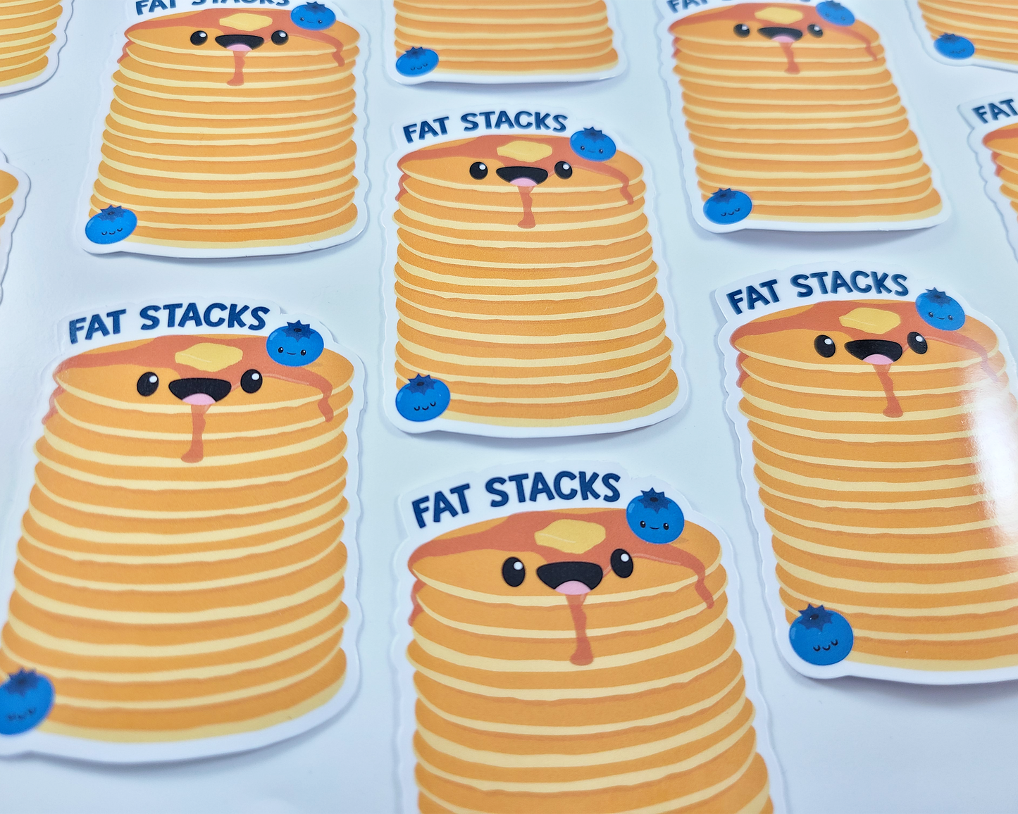 Pancakes Fat Stacks Sticker