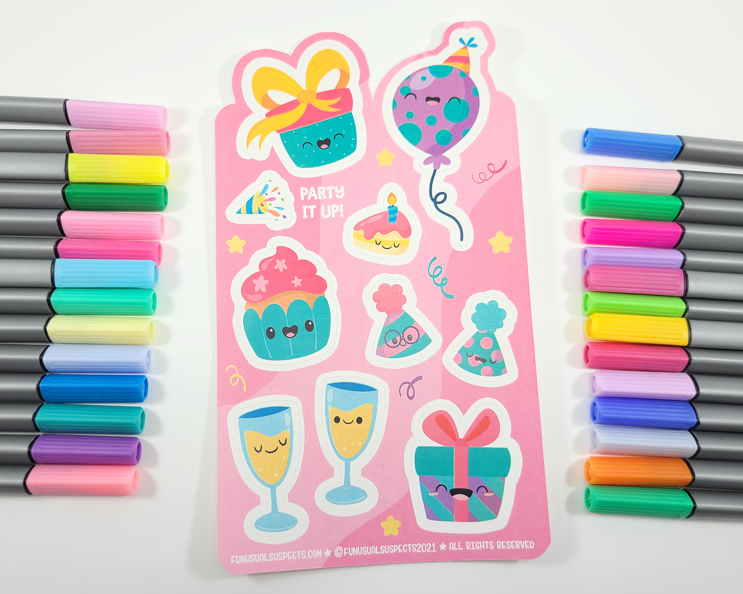 Party Sticker Sheet