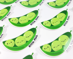 Bitch, Peas Sticker