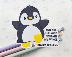 Penguin Wings Sticker
