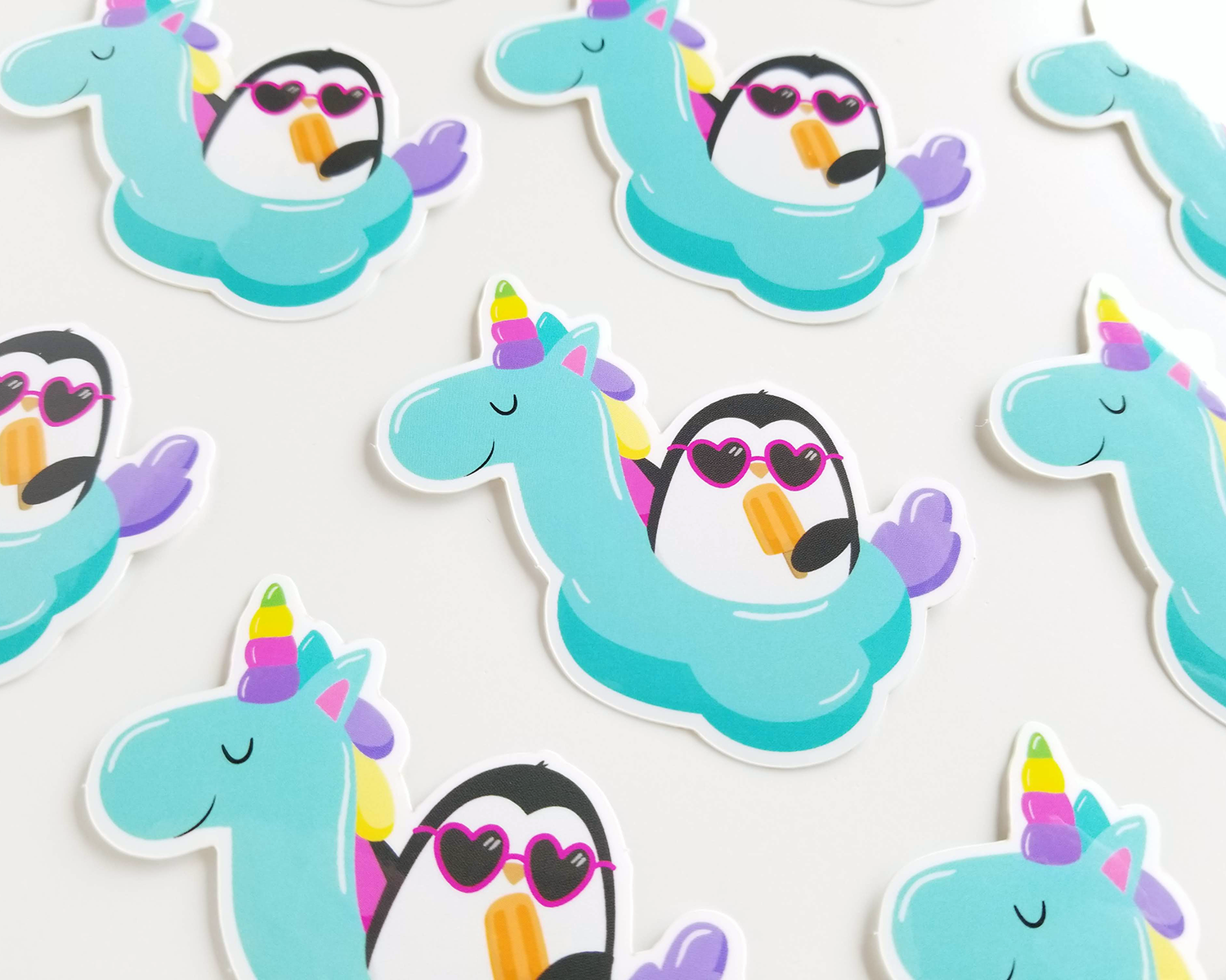 Penguin Pool Sticker