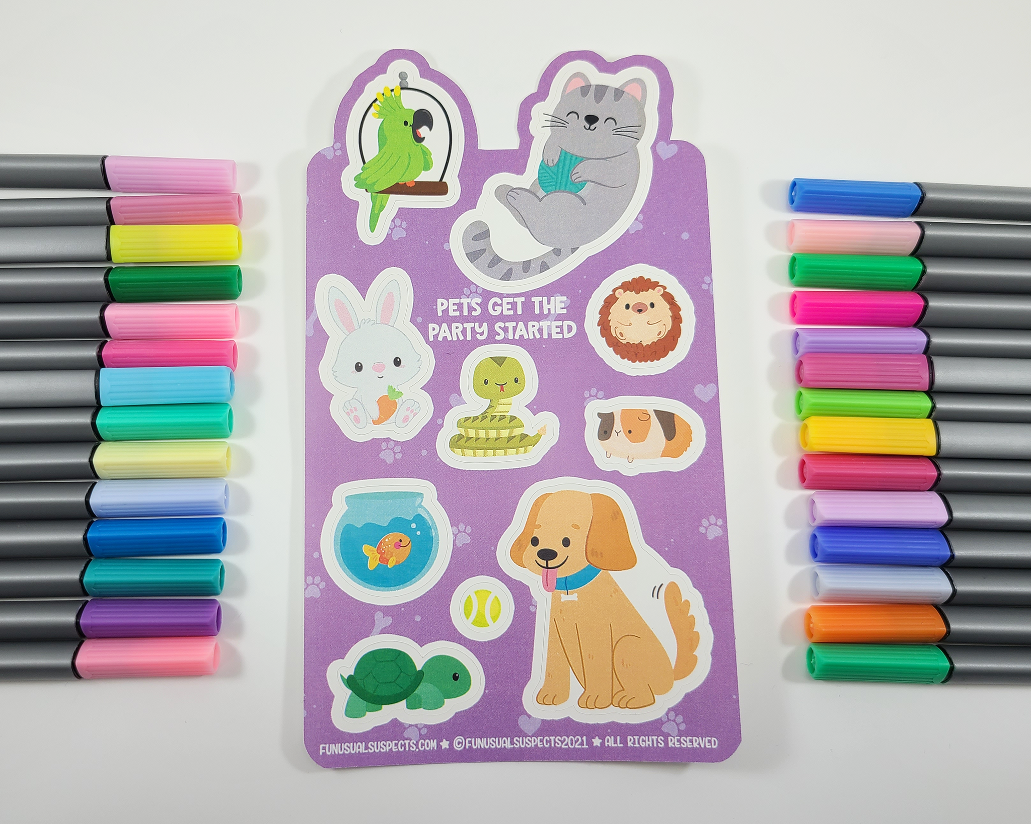 Pets Sticker Sheet