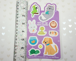 Pets Sticker Sheet