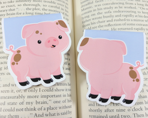 Pig Magnetic Bookmark