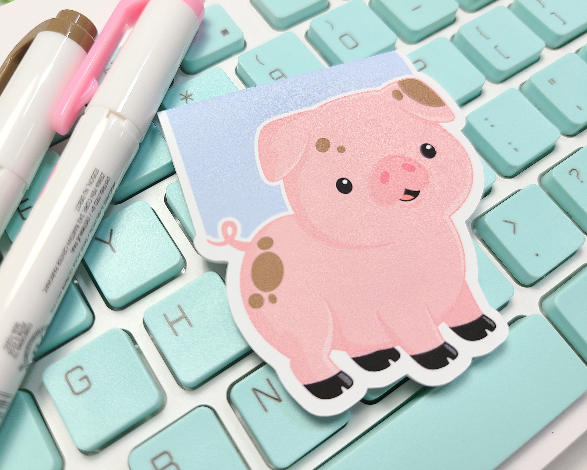 Pig Magnetic Bookmark