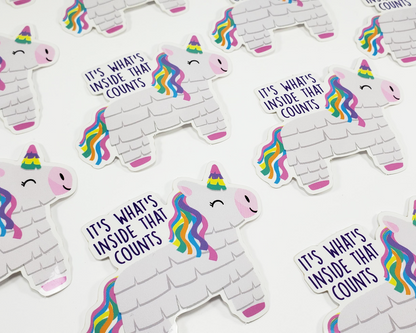 Unicorn Pinata Sticker