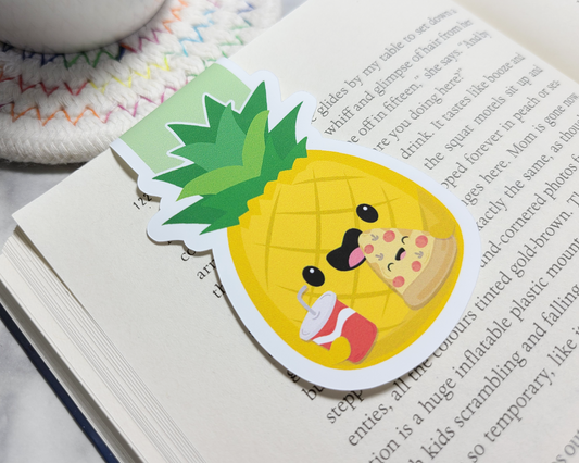 Pineapple Pizza Magnetic Bookmark