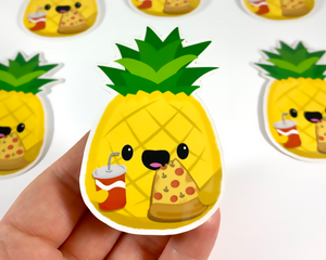 Pineapple Pizza Sticker
