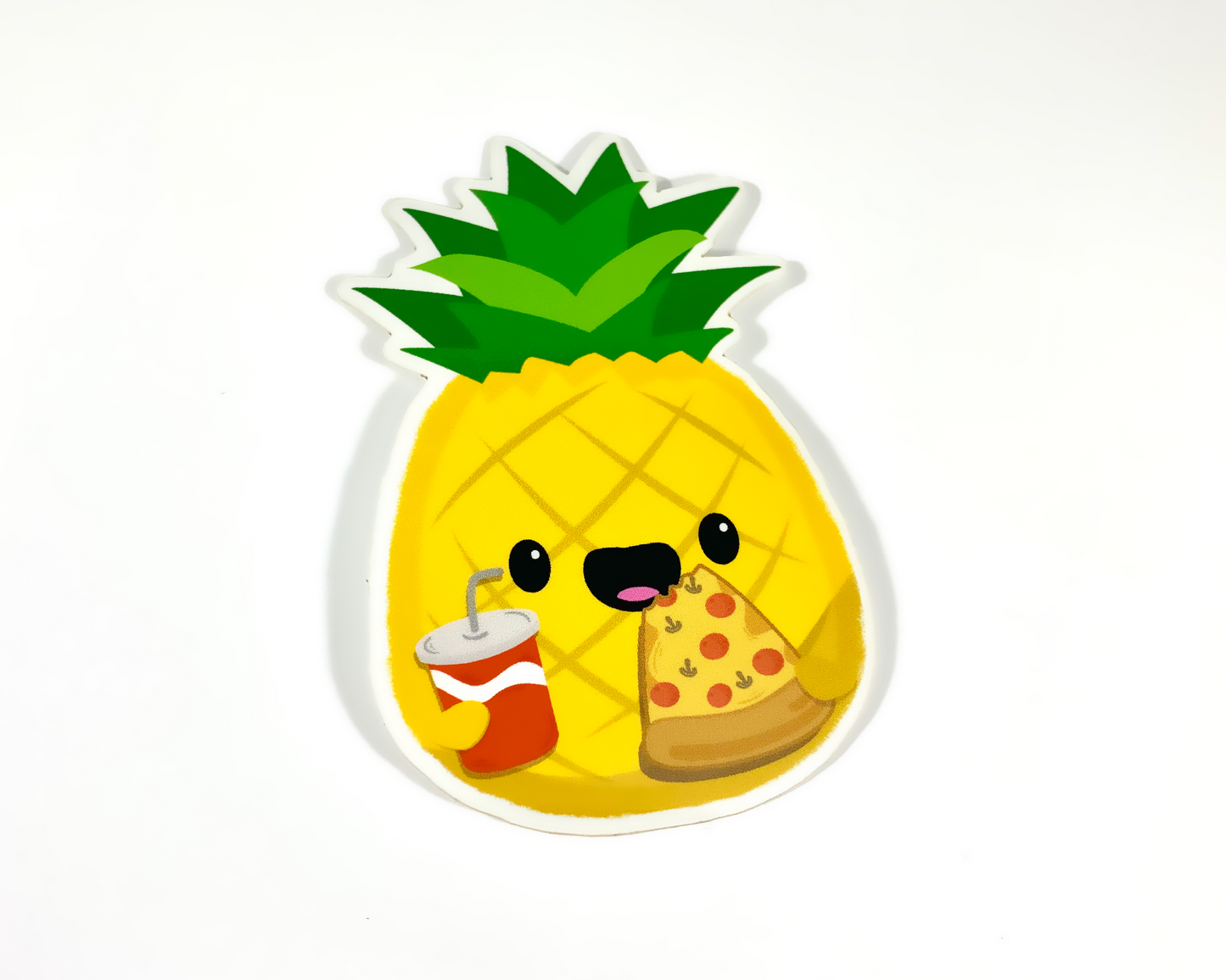 Pineapple Pizza Sticker