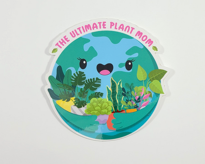 Plant Mom Sticker