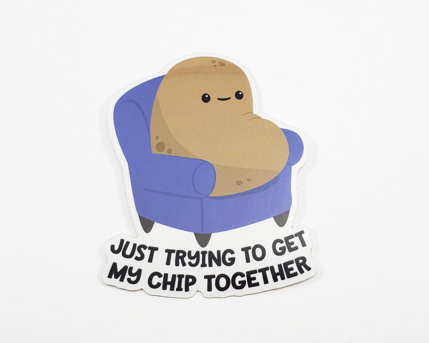 Potato Chip Sticker