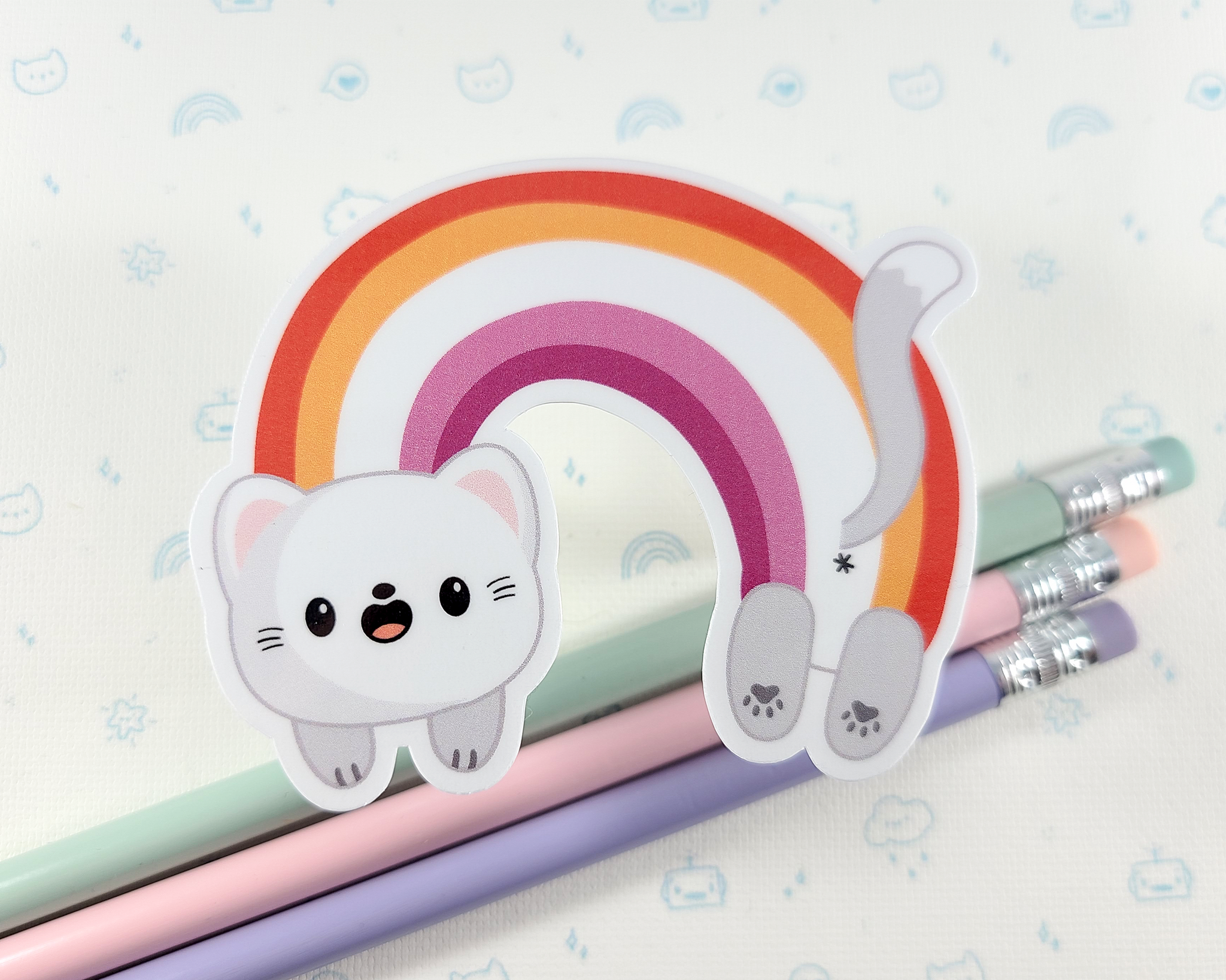 Pride Cat Stickers