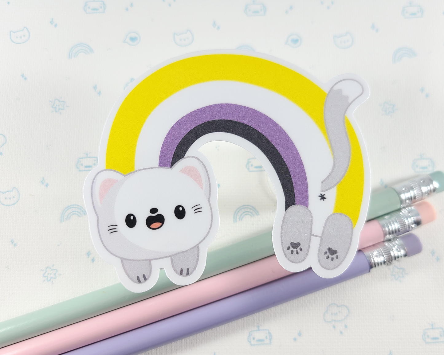 Pride Cat Stickers